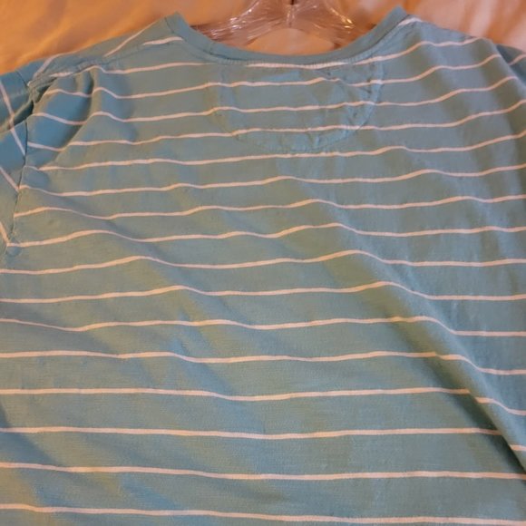 Chaps Ralph Lauren S/S Striped Tee (L) - Picture 3 of 3